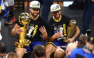 LeBroną pasiviję Curry ir Thompsonas: viskas, ką mes darome, tai metame tritaškius ir laimime čempionatus